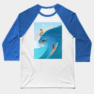 Surfers Baseball T-Shirt